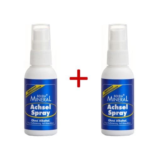 Bekra Mineral-přirodní deodorant sprej 1+1 zdarma