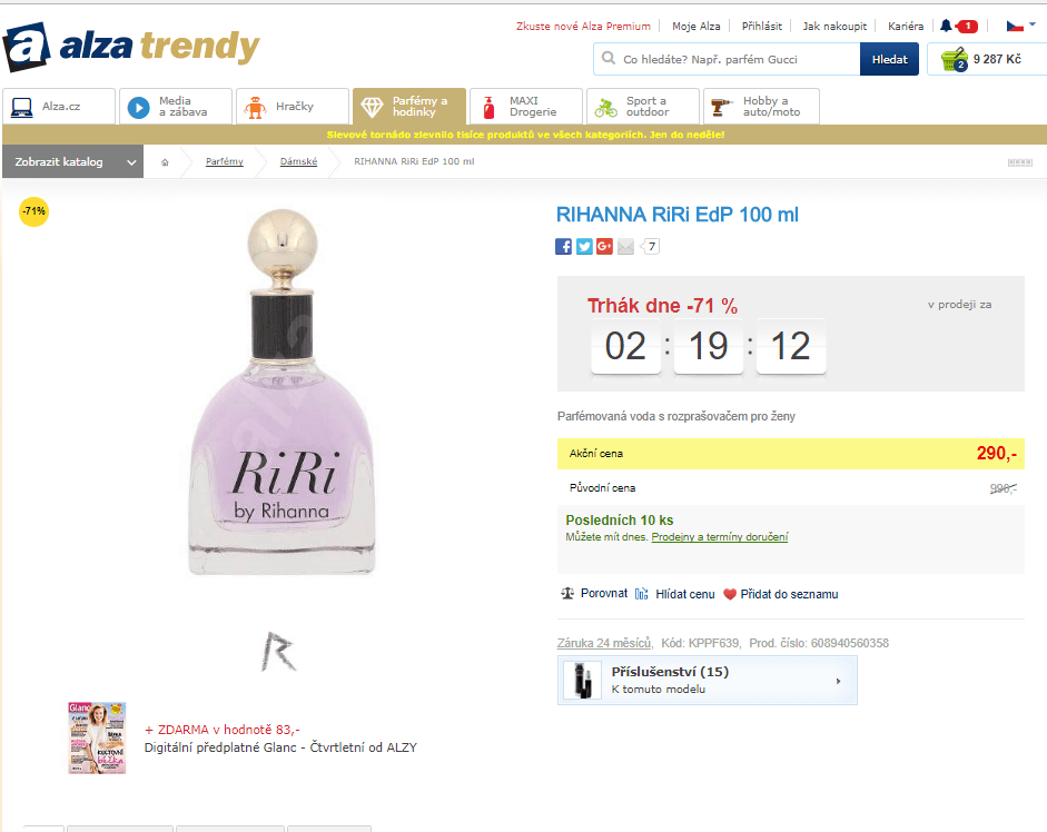 RIHANNA RiRi EdP 100 ml