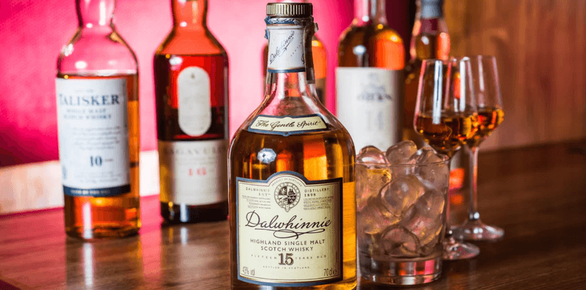 Degustace šesti špičkových skotských whisky