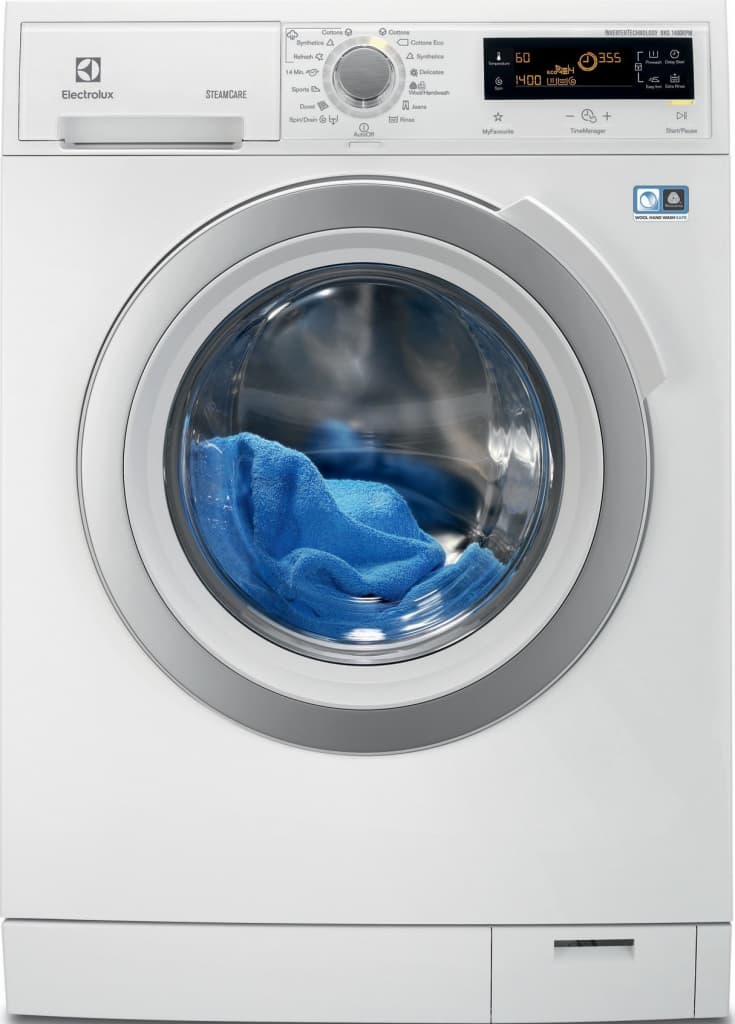 Pračka Electrolux, 9kg, 1400 ot., pára, A+++