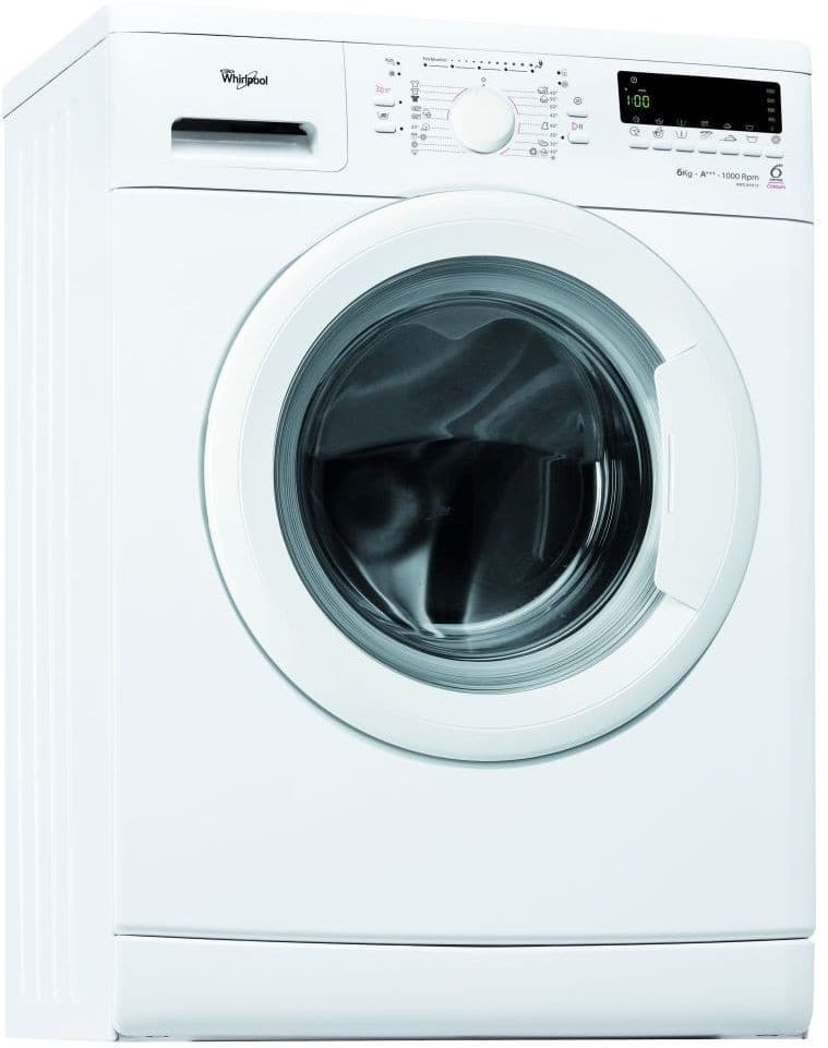 Pračka Whirlpool, 6kg, A+++, 1000 ot.