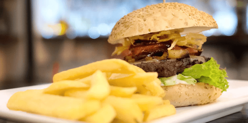 Burger z hovězího masa Black Angus
