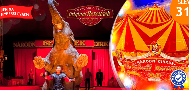 Národní CIRKUS Originál Berousek - vstupenky