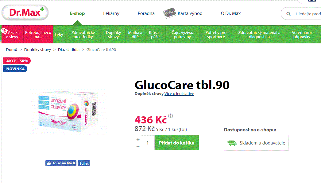 Stada GlucoCare 90 tbl.