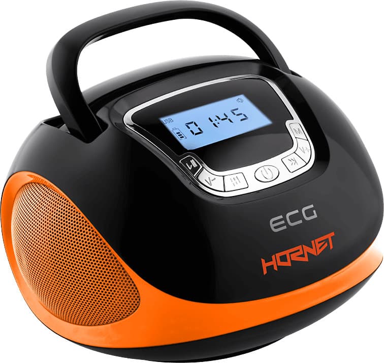 Přenosné rádio ECG, USB vstup