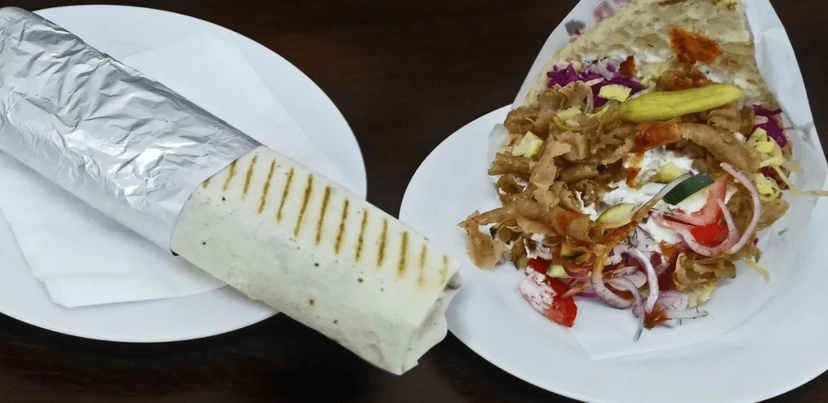 Kebab a nápoj pro 1 osobu