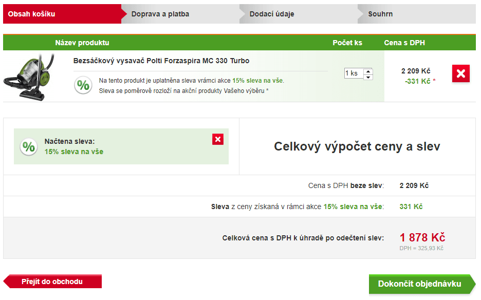 Multi-cyklónový bezsáčkový vysavač