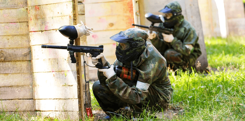 1denní vstup na paintball včetně nábojů