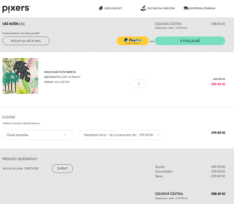 Pixers.cz - sleva 40% na vše