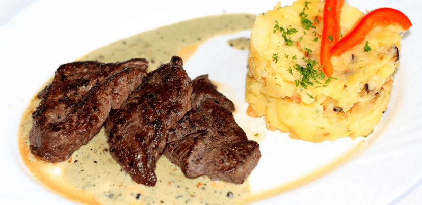4chodové zvěřinové menu pro dva
