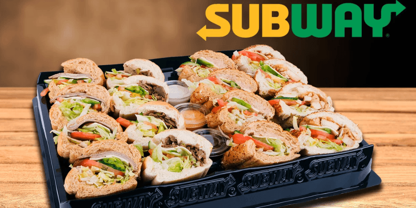 SUBWAY® talíř s nejoblíbenějšími sendviči světa