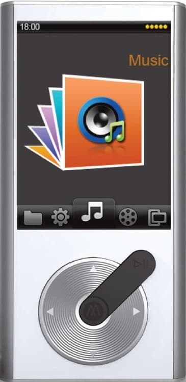 MP4 přehrávač MPman, 8 GB, kamera