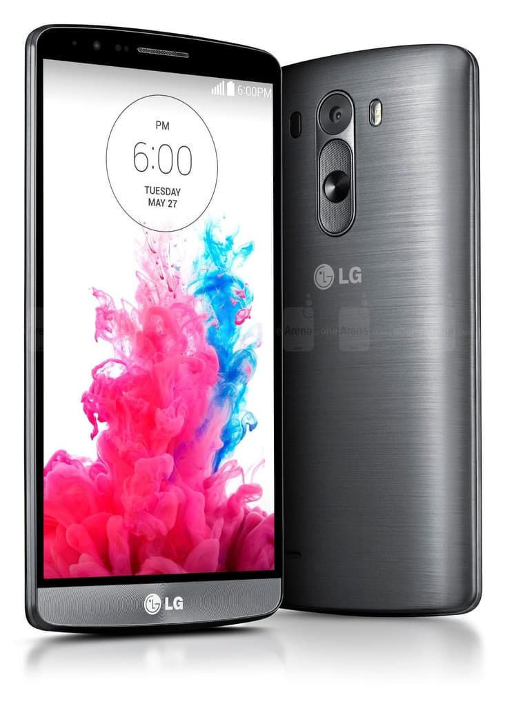 LG G3, 4x 2,5GHz, 3GB RAM, 5,5" qHD