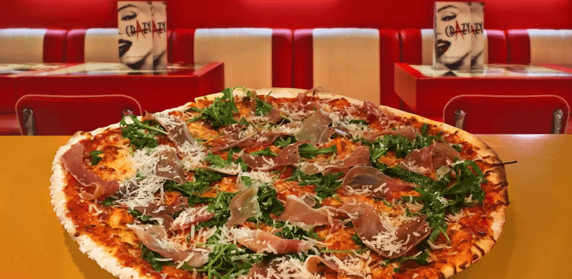 2 pizzy o průměru 42 cm