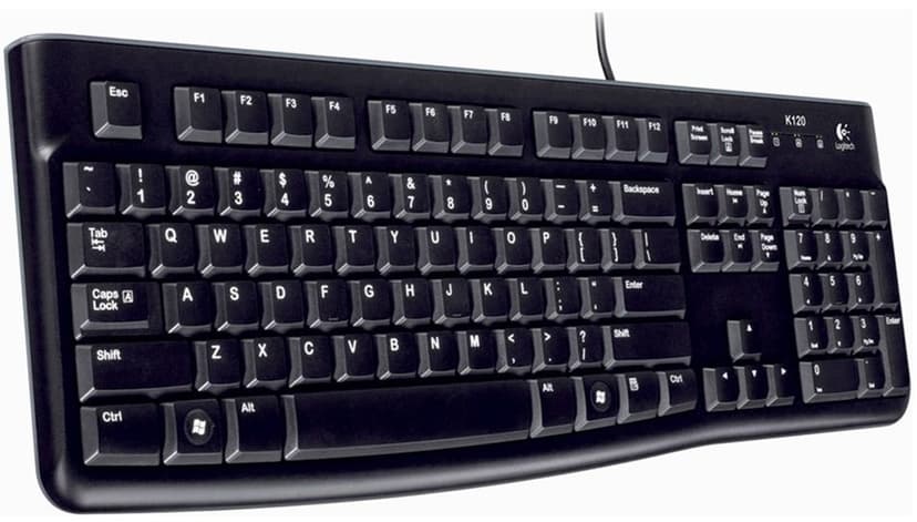Logitech Klávesnice K120, USB, CZ