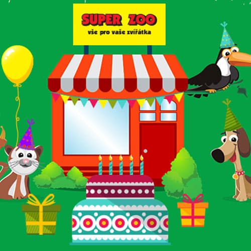 Superzoo.cz - slevový kód -20% na vše