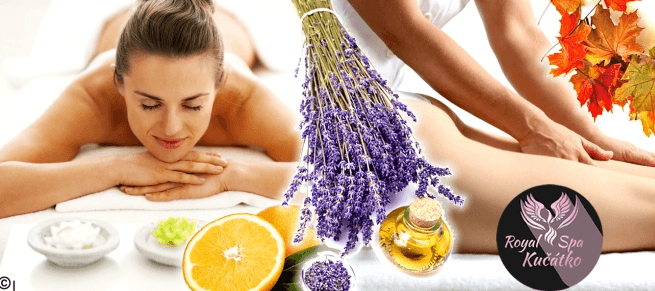Hodinové masáže dle výběru v Royal Spa Kučátko