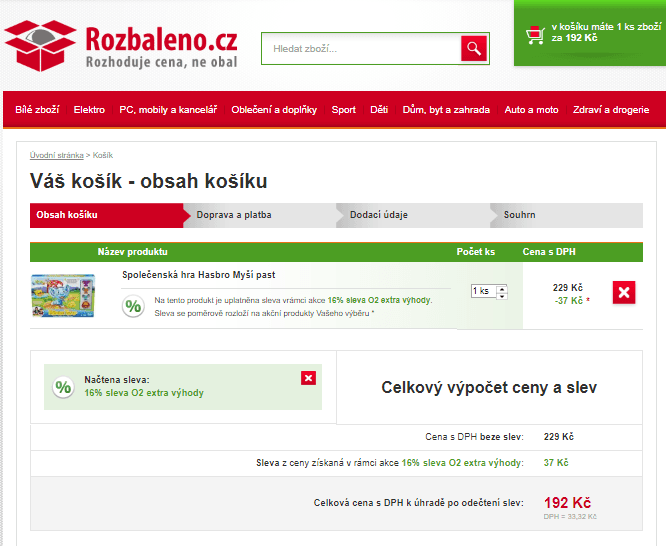Společenská hra Hasbro Myší past