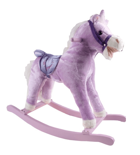 Houpací jednorožec fialový