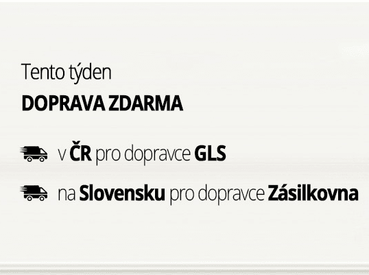 Topprosteradla - doprava zdarma