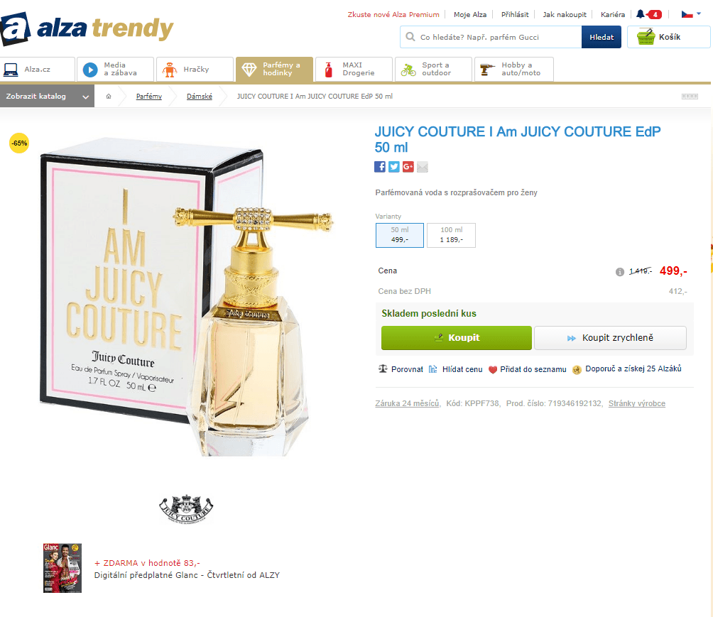 Juicy Couture I Am Juicy EdP 50 ml
