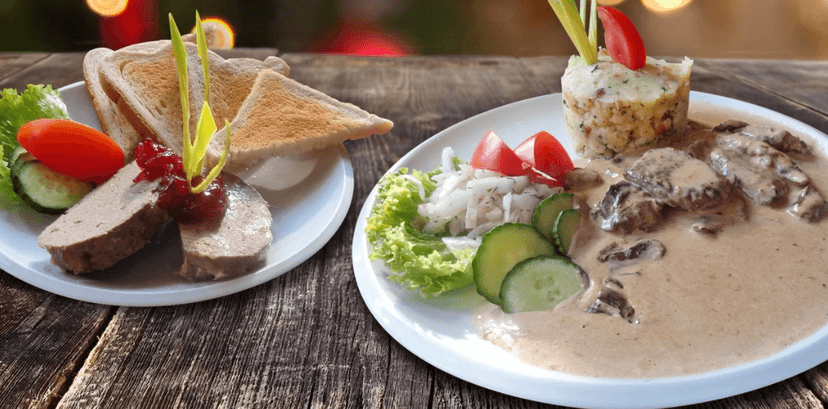 3chodové zvěřinové menu 