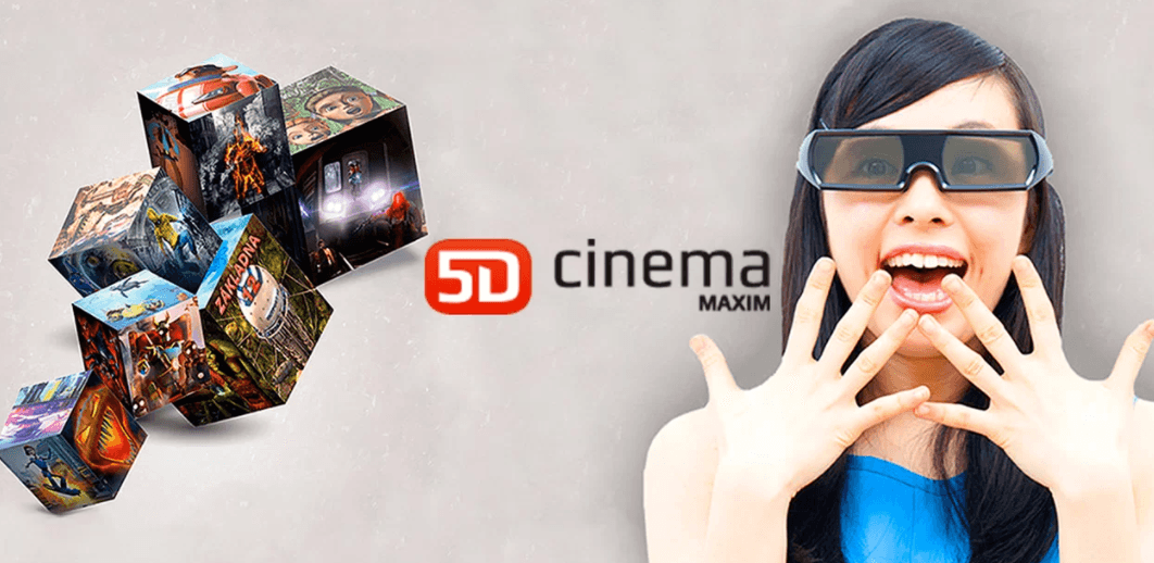 Lístek na libovolný film do 5D Cinema MAXIM