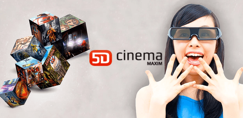 Lístek na libovolný film do 5D Cinema MAXIM