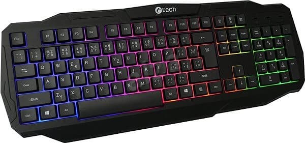 Herní klávesnice C-TECH Arcus, USB