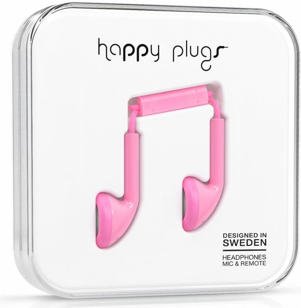 Sluchátka Happy Plugs Earbud (mikrofon)