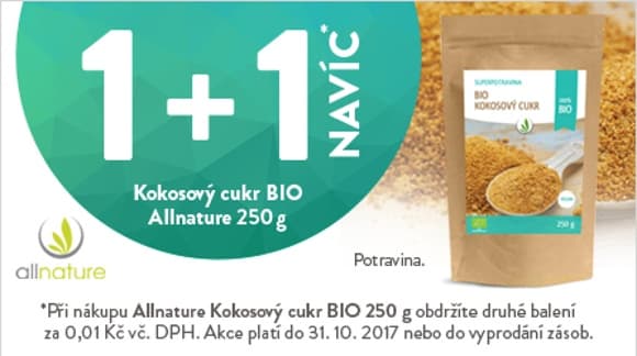 2x Bio Kokosový cukr 250 g