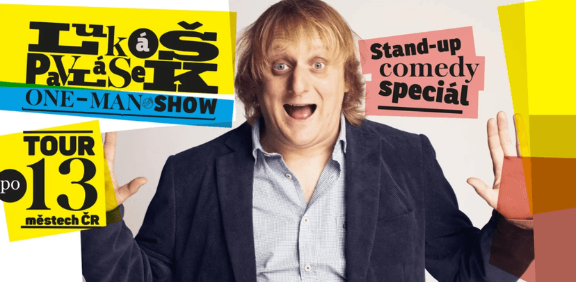 Vstupenka na stand-up comedy Lukáše Pavláska