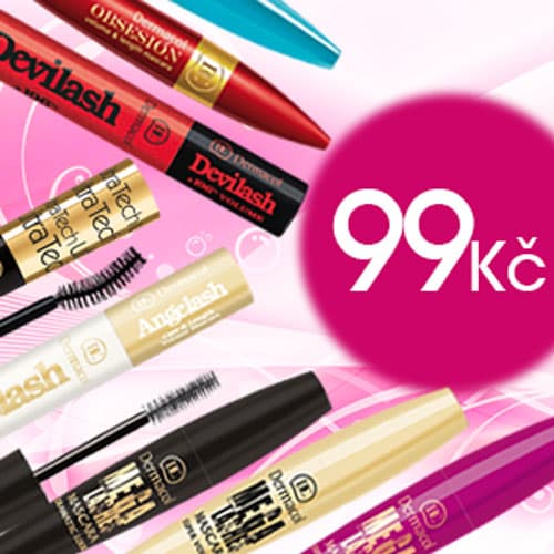 Dermacol řasenky za 99 Kč