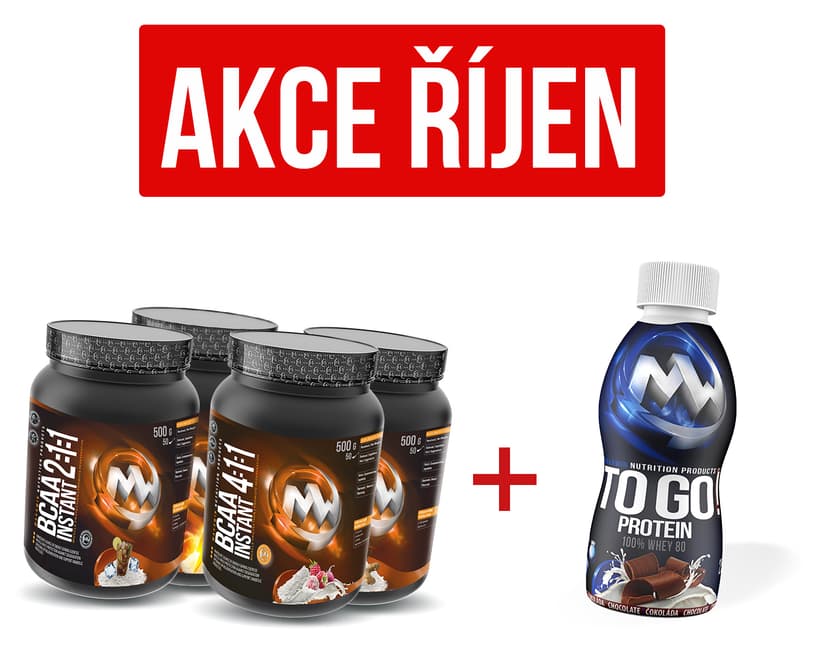 Instantní BCAA + protein TO GO zdarma!