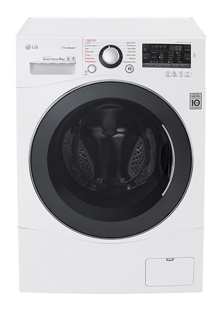 Parní pračka LG, 8kg, 1400 ot., A+++
