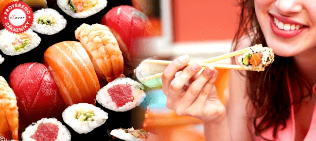 Vegetariánské sushi menu 30 ks