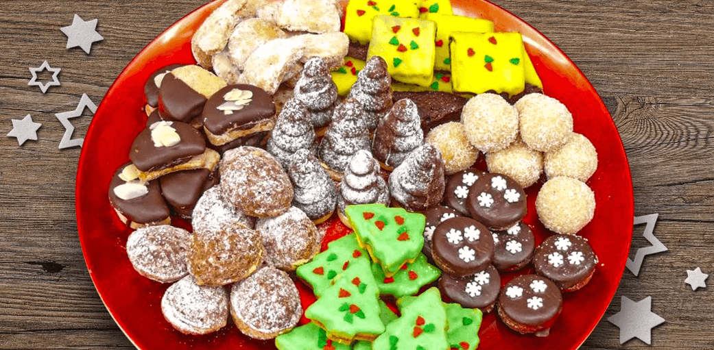 250 g vánočního cukroví (8 druhů)