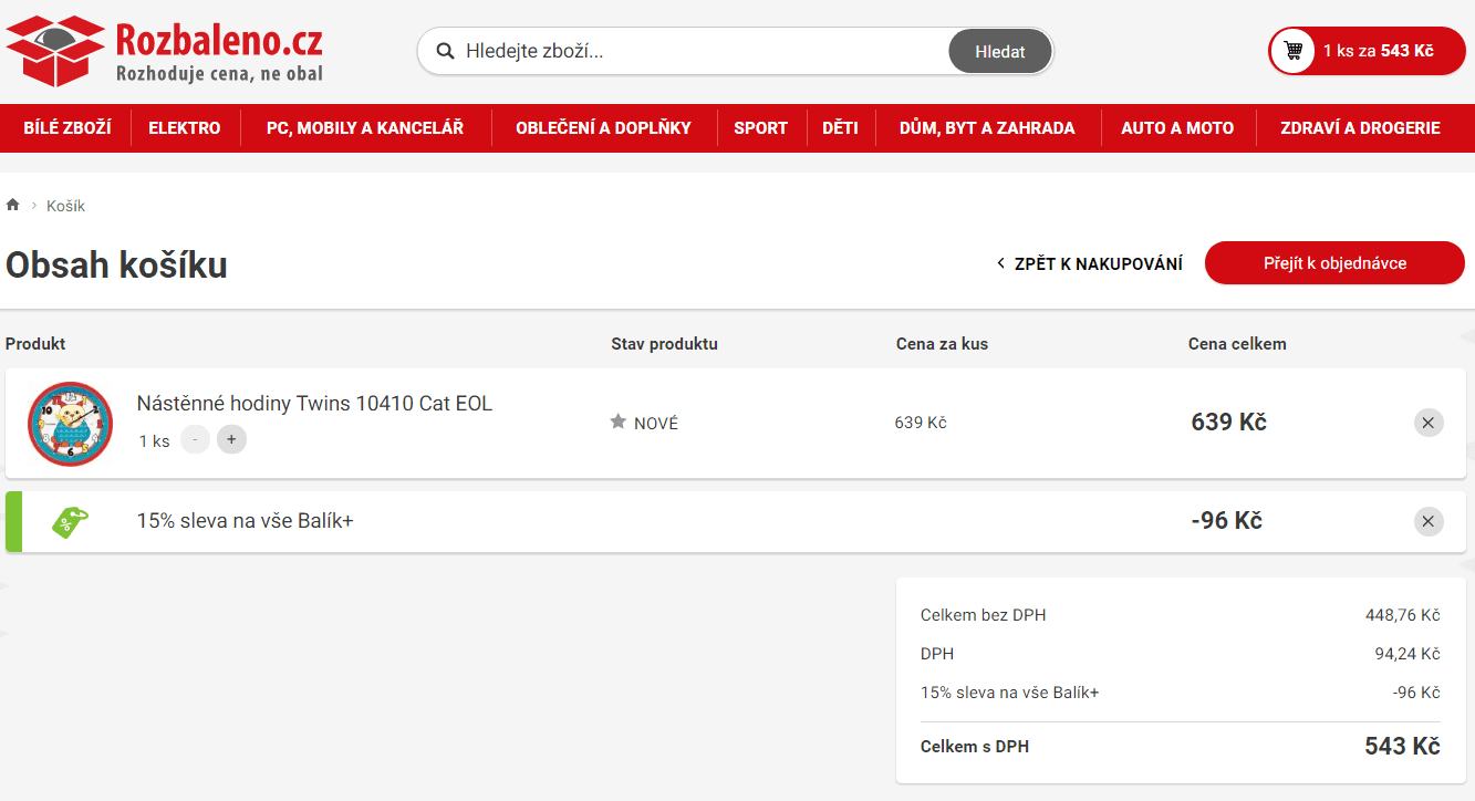 Dětské nástěnné hodiny Twins