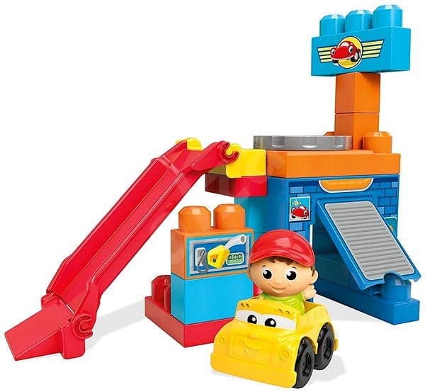 Mega Bloks Pojď si hrát - Spinning Garage