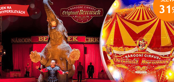 CIRKUS Originál Berousek - vstupenka