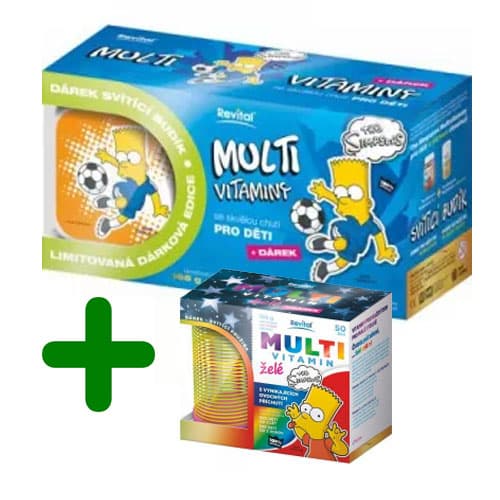 Multivitaminy pro děti 1+1 zdarma