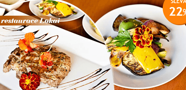 200g rumpsteak s přílohou