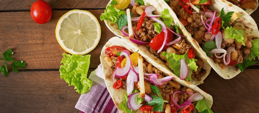Kuřecí tacos a domácí limonáda