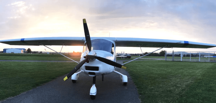Pilotem ultralightu nad Berounskem 