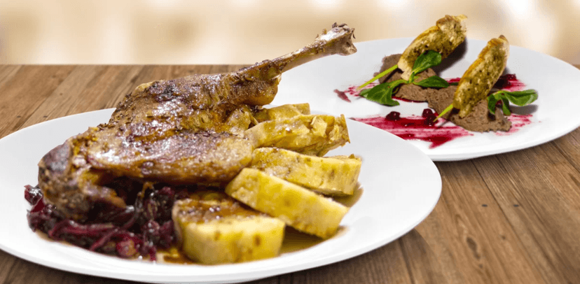 Svatomartinské menu pro jednu osobu