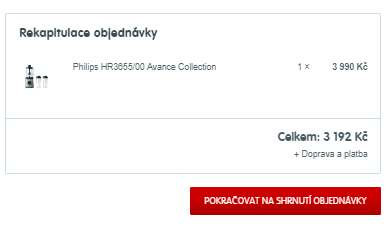 Stolní mixér Philips HR3655/00, 1400W