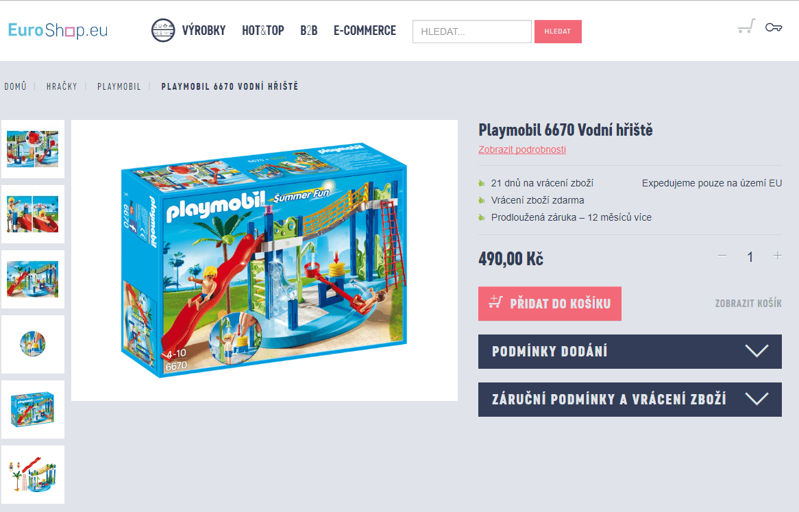 Playmobil 6670 Vodní hřiště