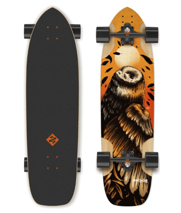 Longboard Street Surfing 36" Owl