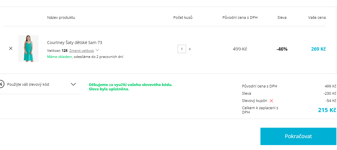 Extra sleva 20% na výprodej