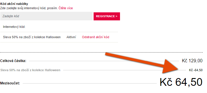 Lindex - sleva 50% na kolekci Halloween